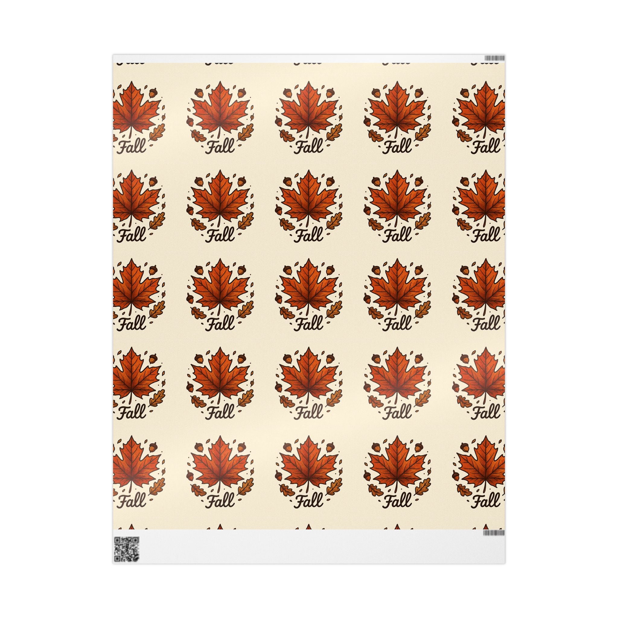 Autumn-Themed Wrapping Paper | Festive Gift Wrap, Seasonal Wrapping, Fall Decoration, Thanksgiving Crafts, Holiday Packaging
